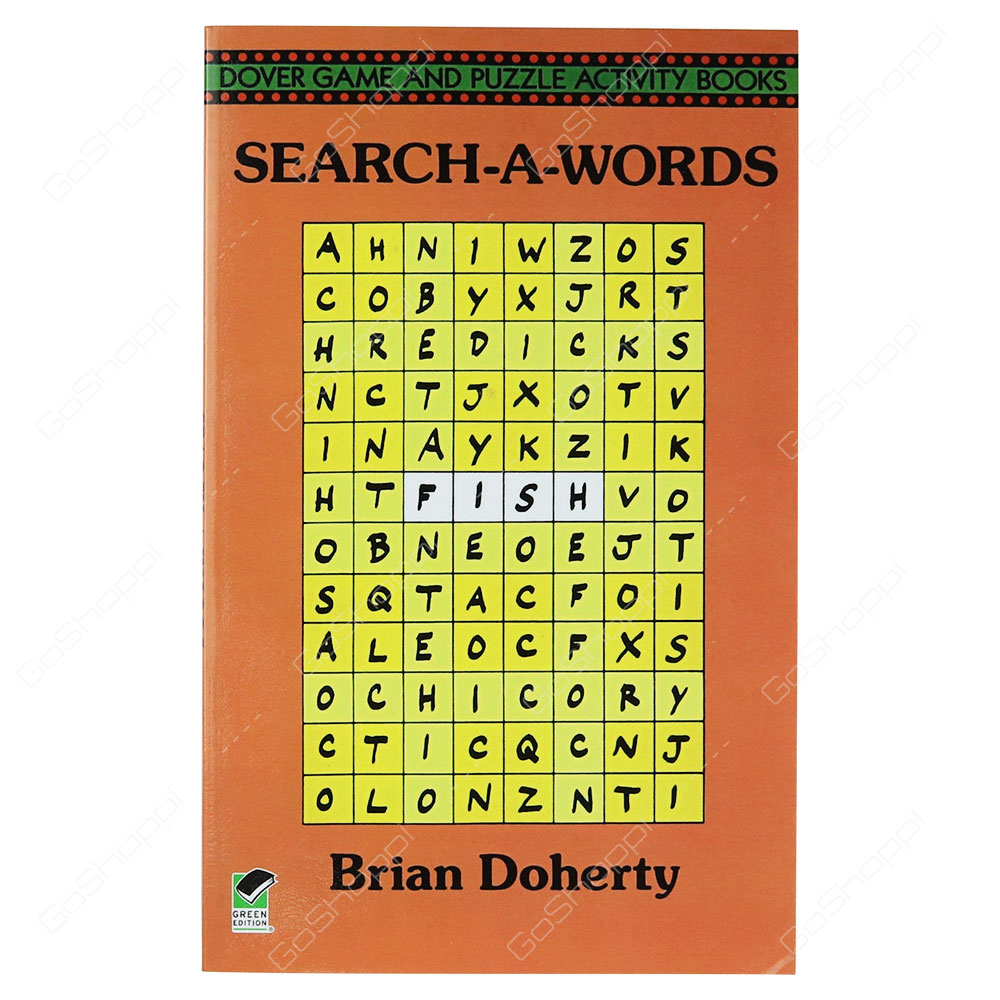 Dover Game And Puzzle Activity Books - Search-A-Words By Brian Doherty