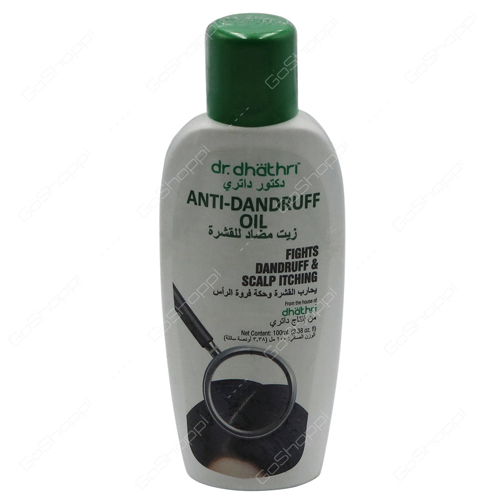 Dr Dhathri Anti Dandruff Oil Fights Dandruff And Scalp Itching 100 ml