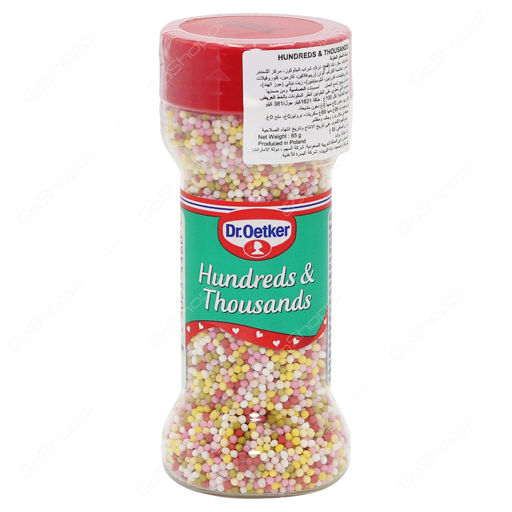 Dr.Oetker Hundreds & Thousands 65 g