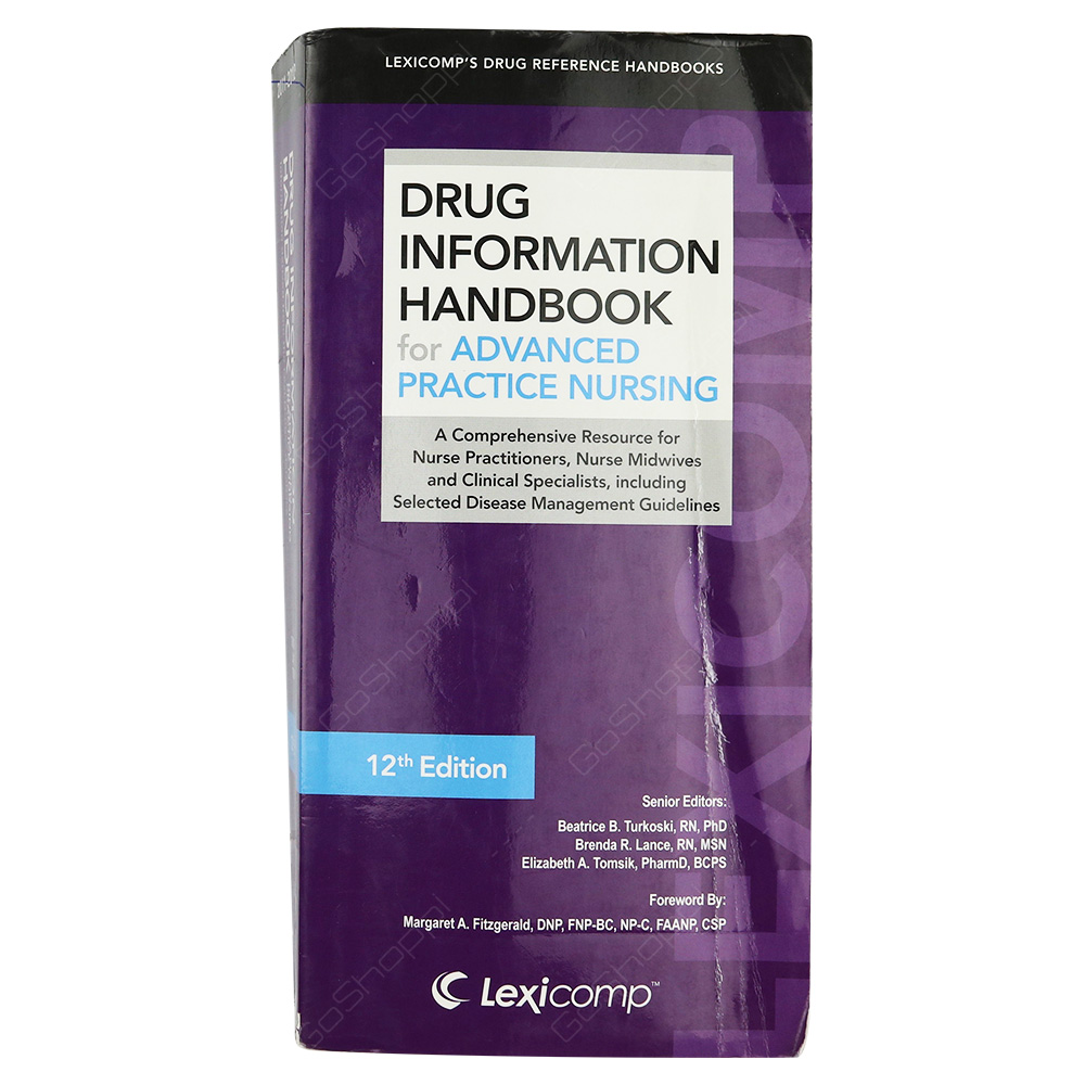 Drug Information Handbook For Advanced Practice Nursing 12th Edition