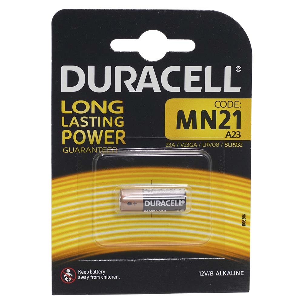 Duracell Alkaline Battery MN21 A23 1pc