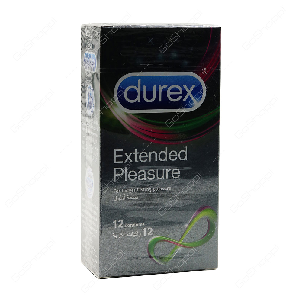 Durex Extended Pleasure Condoms 12 pcs