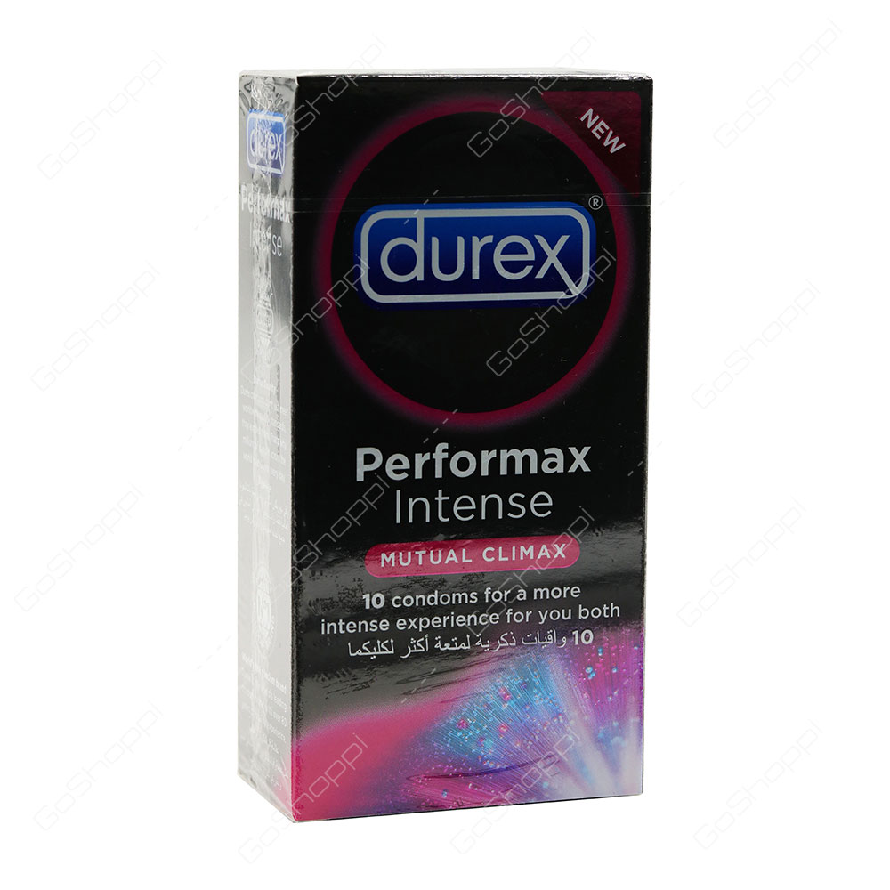 Durex Performax Intense Mutual Climax Condoms 10 pcs