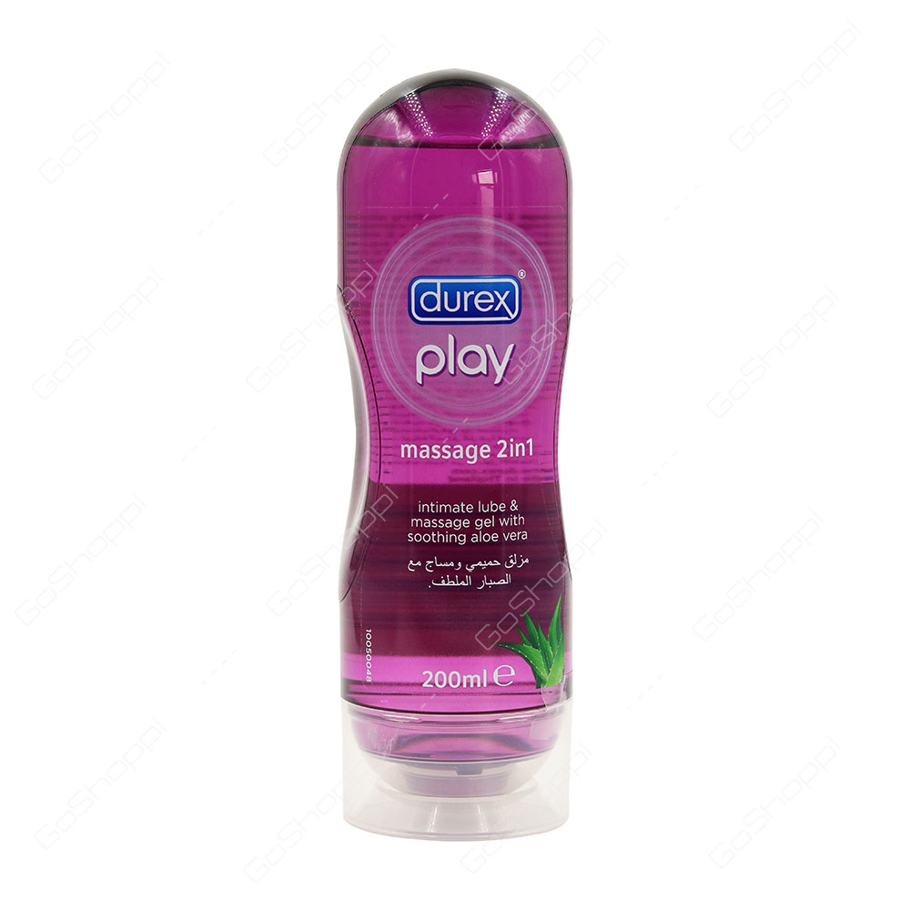 Durex Play Massage 2 In 1 Intimate Lube And Massage Gel With Soothing Aloe Vera 200 ml