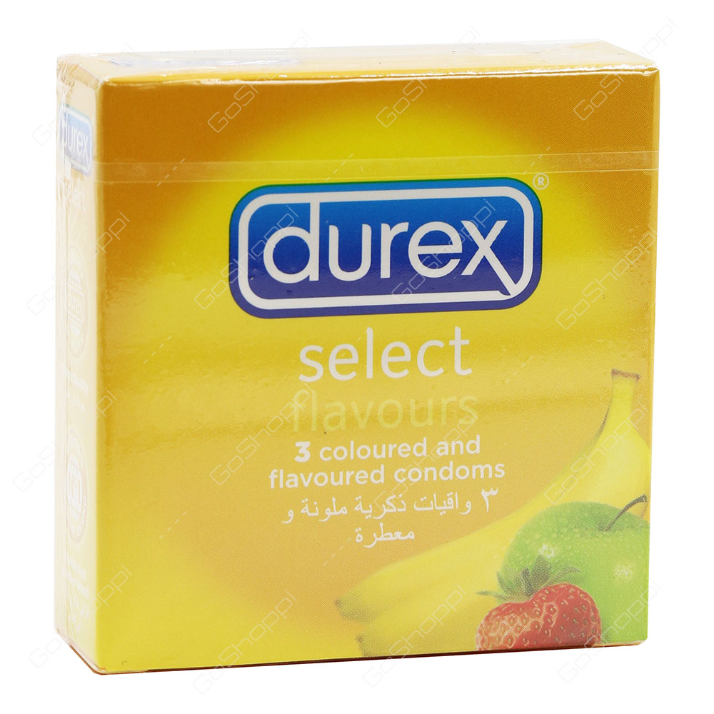 Durex Select Flavours Condoms 3 pcs