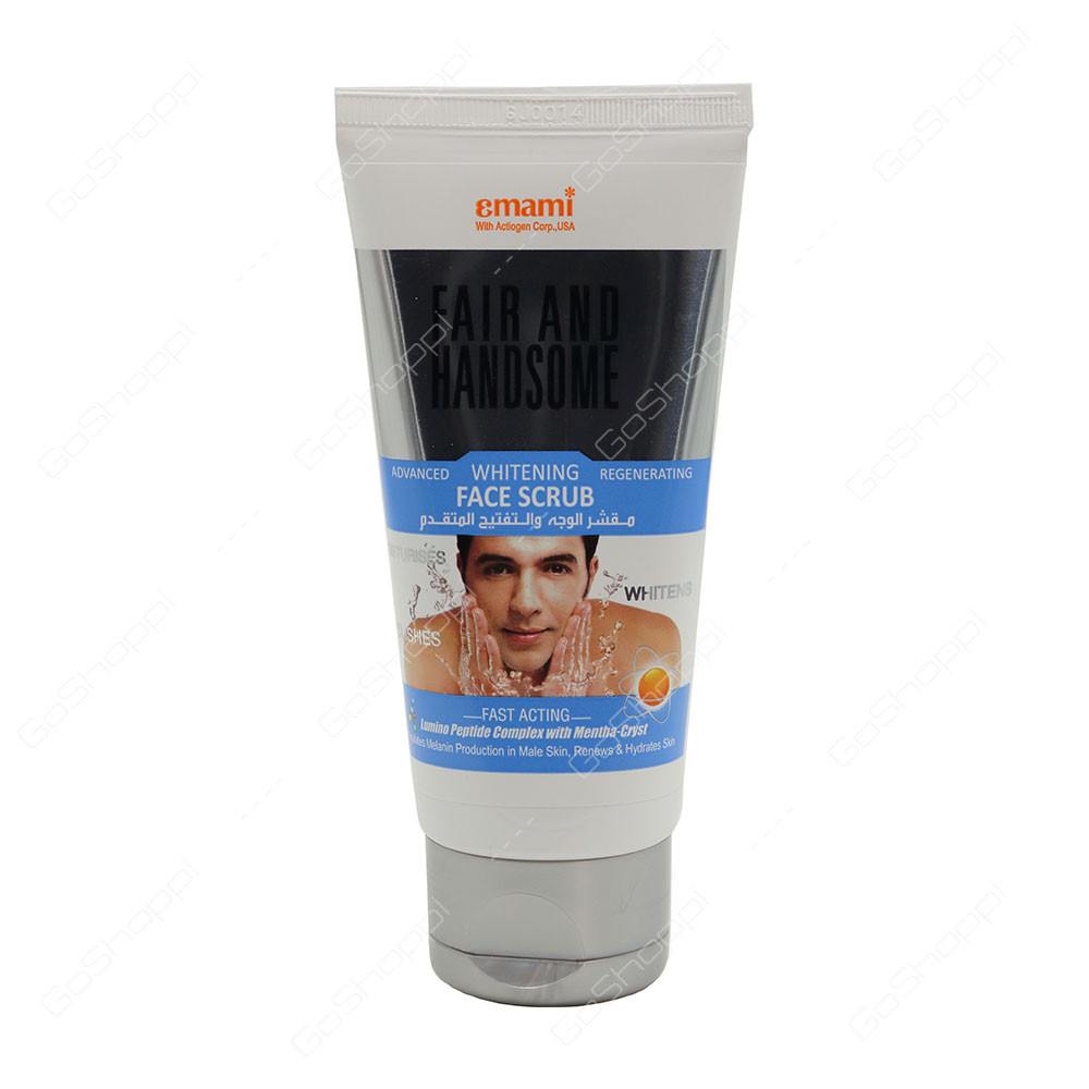 Emami Fair And Handsome Whitening Face Scrub 75 g