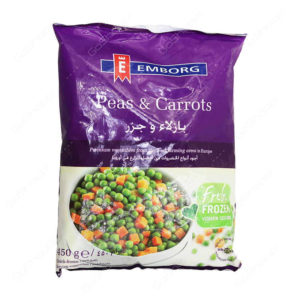 Emborg Peas and Carrots 450 g