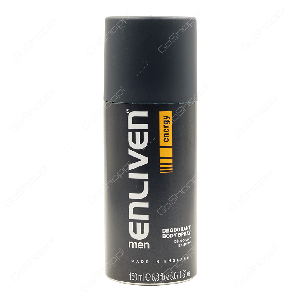 Enliven Energy Deodorant Body Spray 150 ml