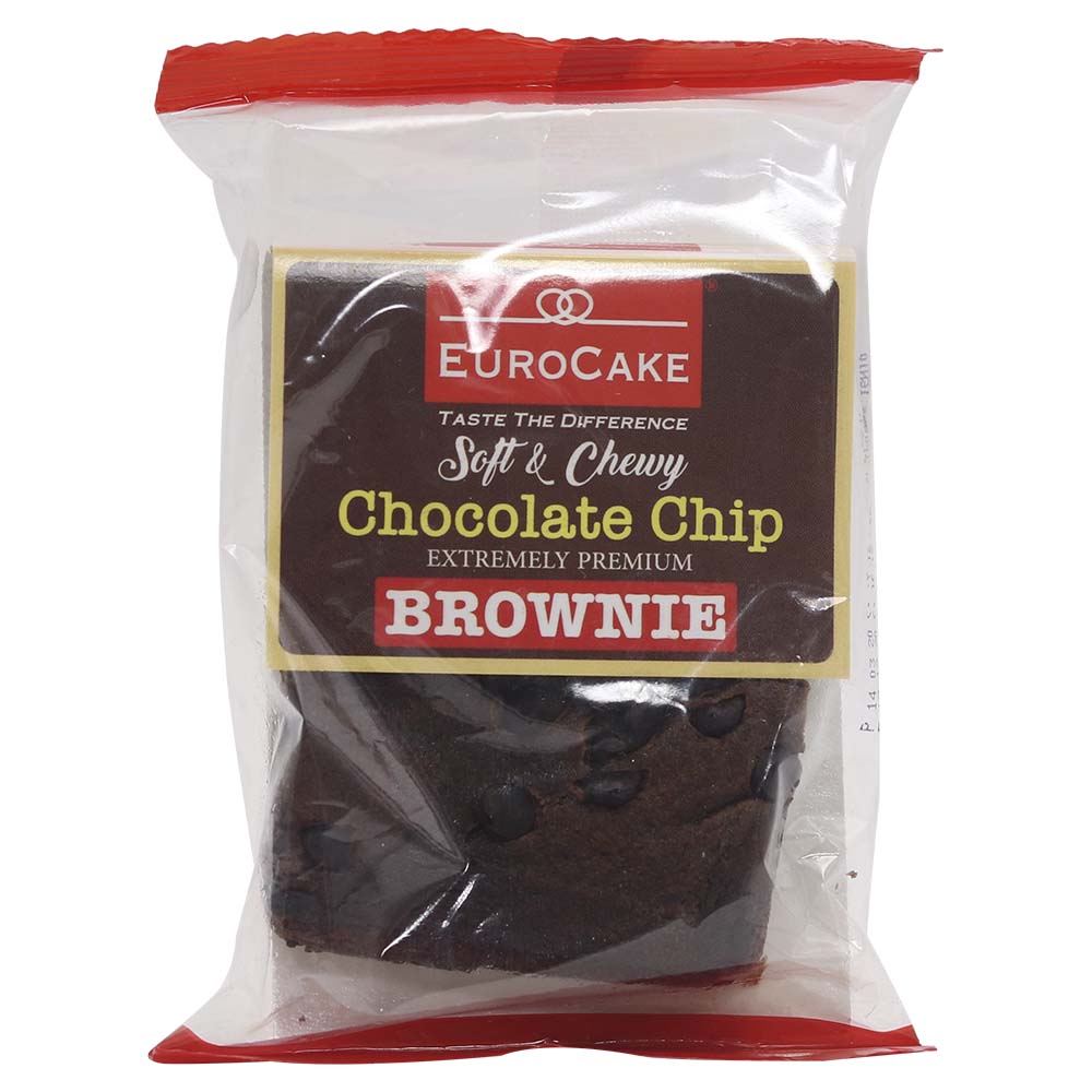 Euro Cake Chocolate Chip Brownie 70g