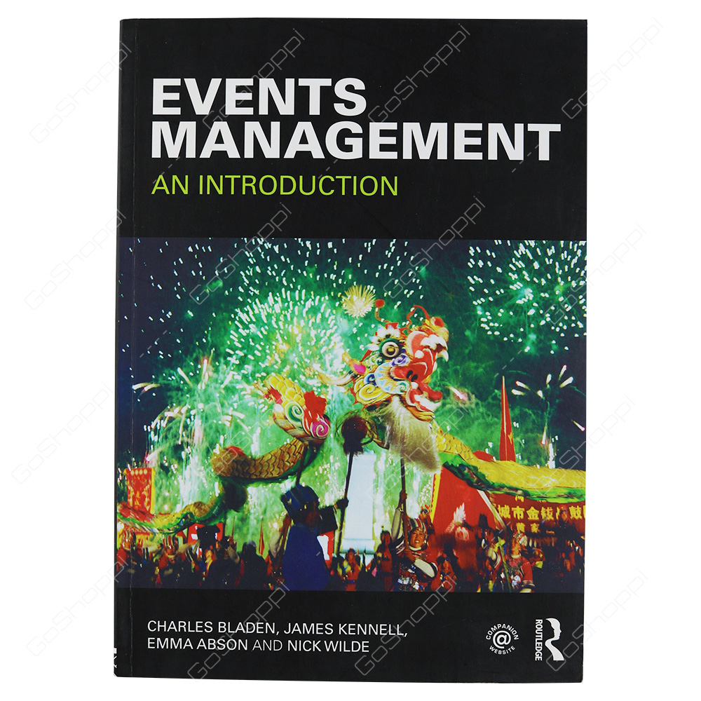 Events Management An Introduction By Charles Bladen