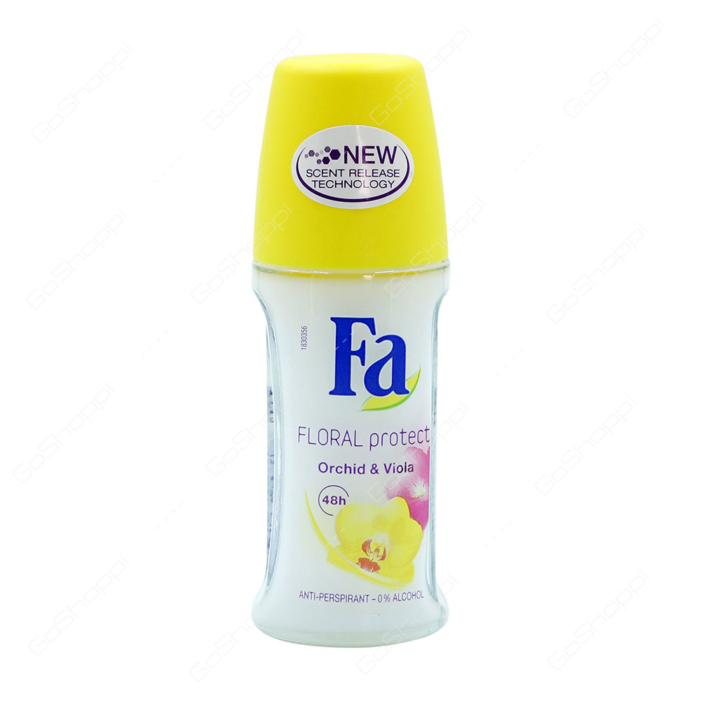 Fa Floral Protect Anti Perspirant Roll On 50 ml