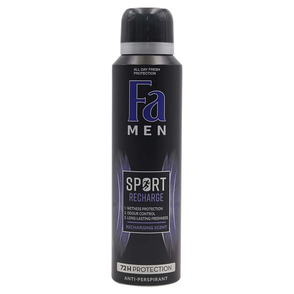 Fa Men Sport Recharge 72H Protection Anti-Perspirant 150ml