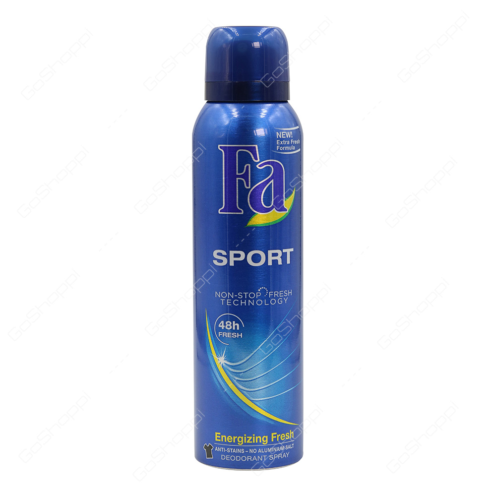 Fa Sport Energizing Fresh Deodorant Spray 150 ml