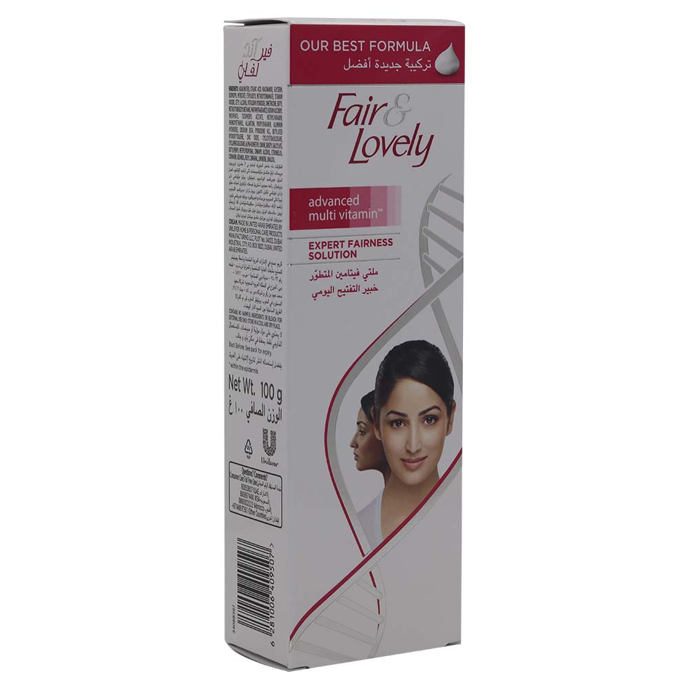 Fair And Lovely Advanced Multi-Vitamin Expert Fairness Solution 100g