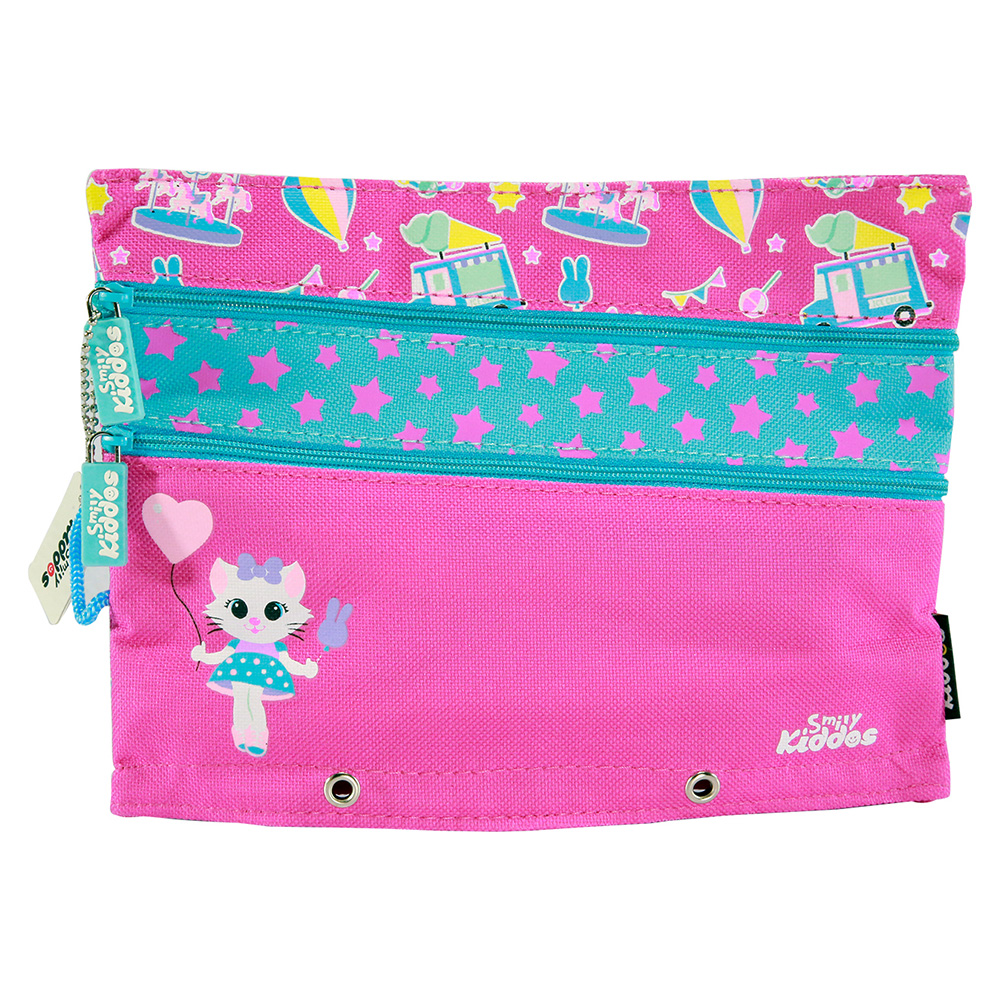 Fancy A5 Pencil Case Pink - Pink