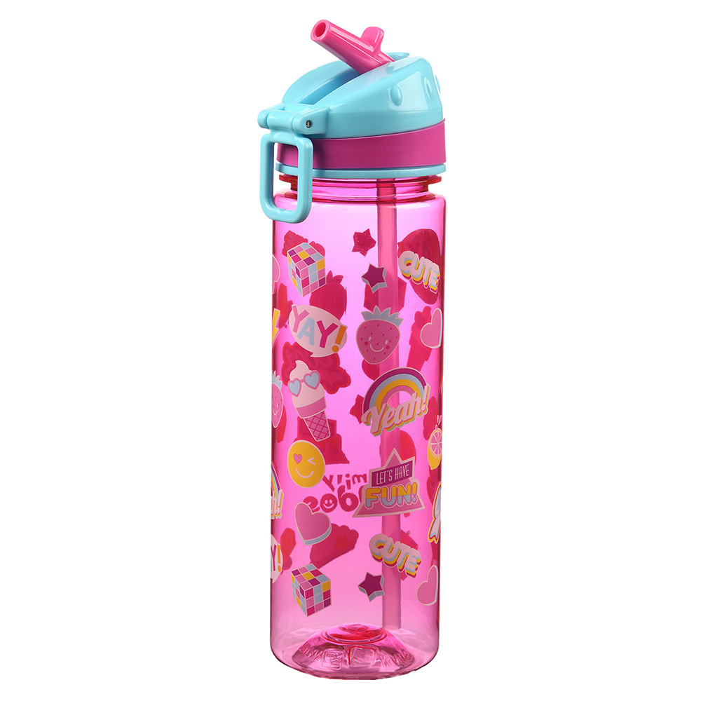 Fancy Sipper Bottle - Pink