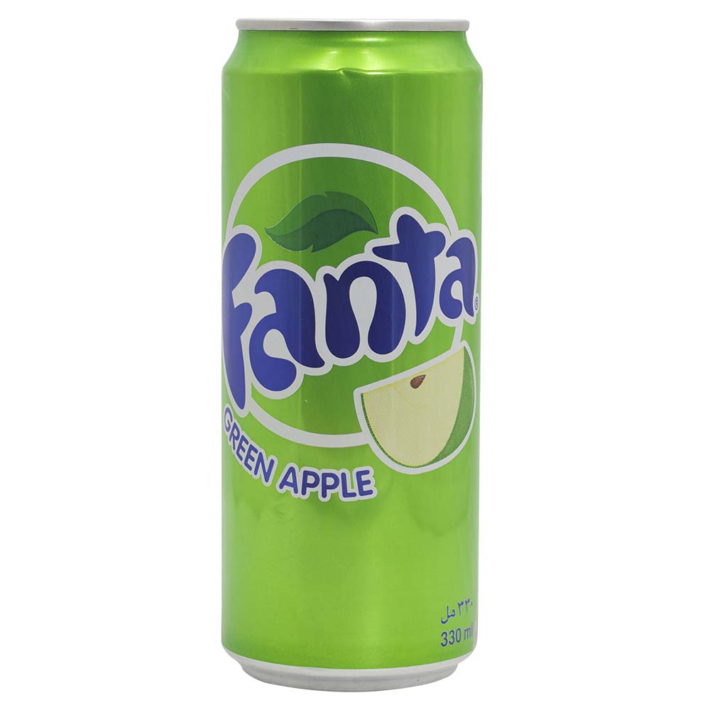 Fanta Green Apple Can 330ml