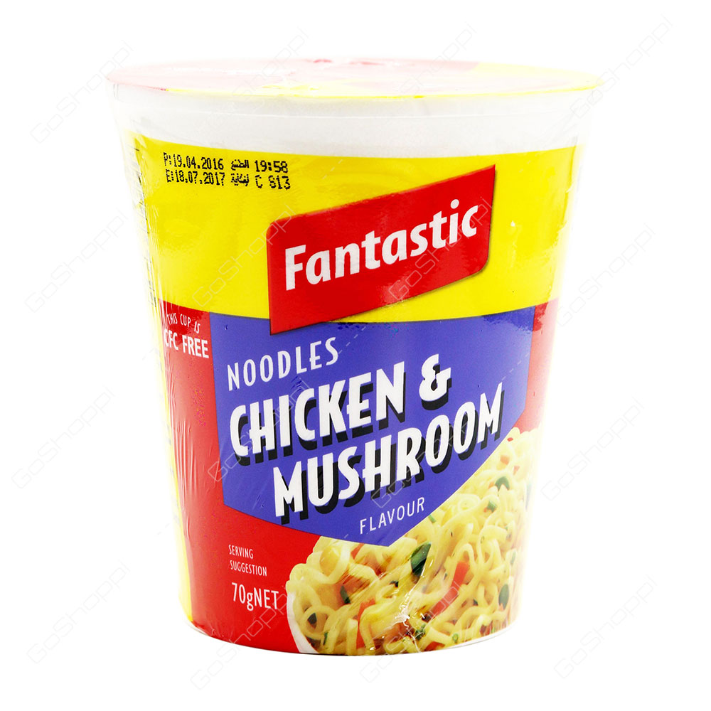 Fantastic Chicken And Mushroom Flavour Noodles 70 g