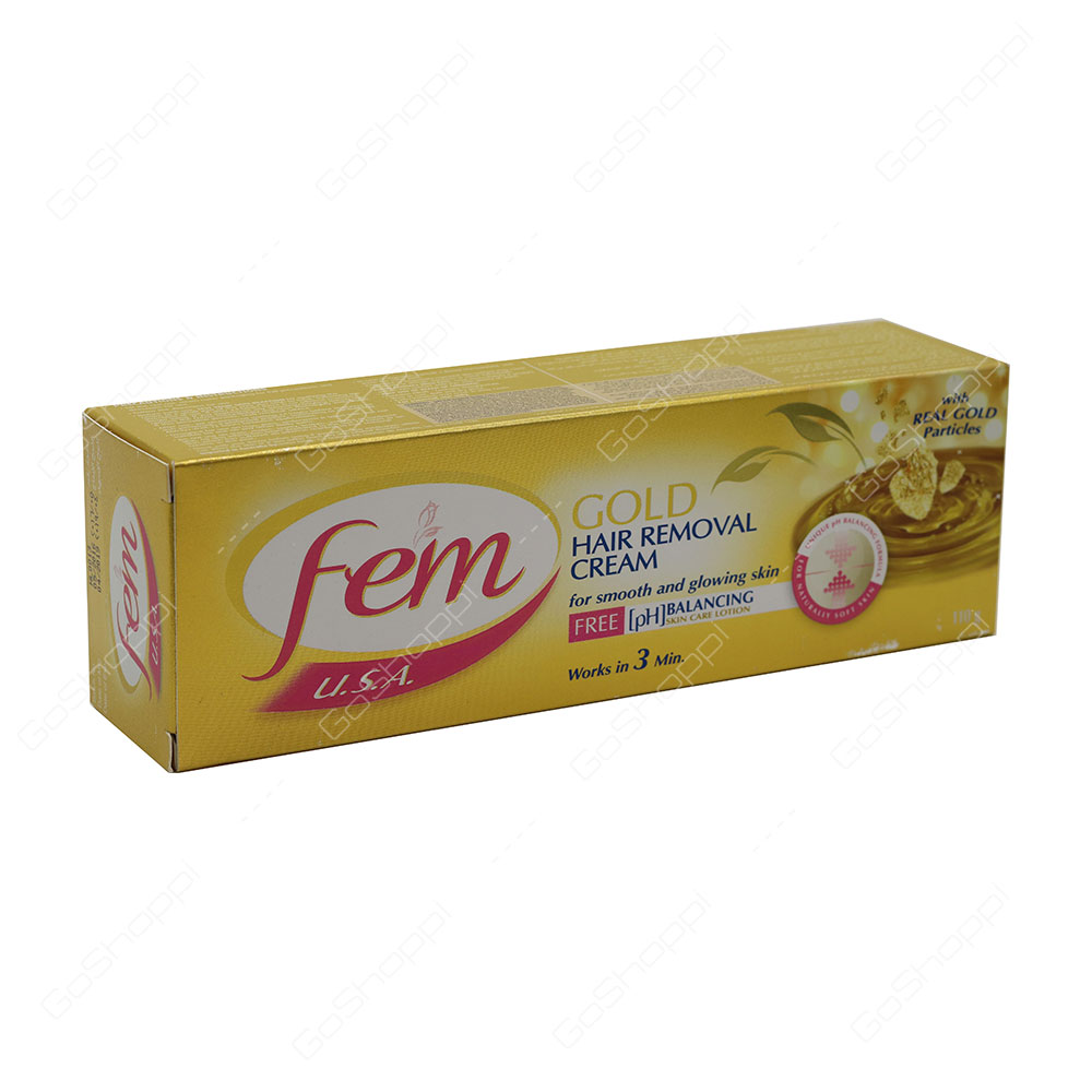 Fem Gold Hair Removal Cream 110 g