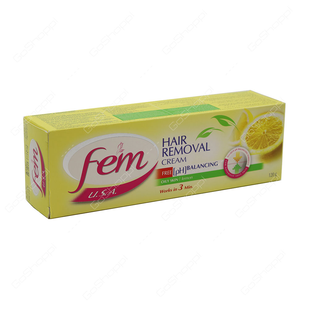 Fem Hair Removal Cream Lemon 120 g