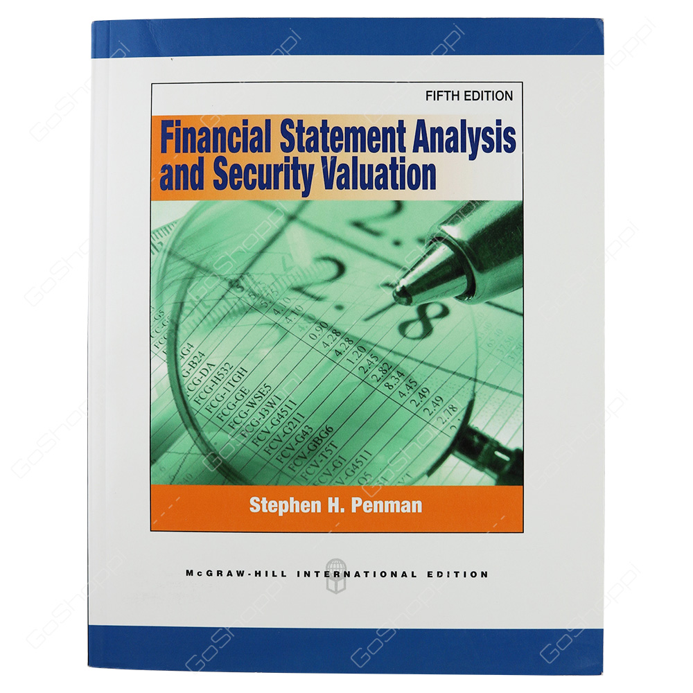 Financial Statement Analysis And Security Valuation By Stephen Penman