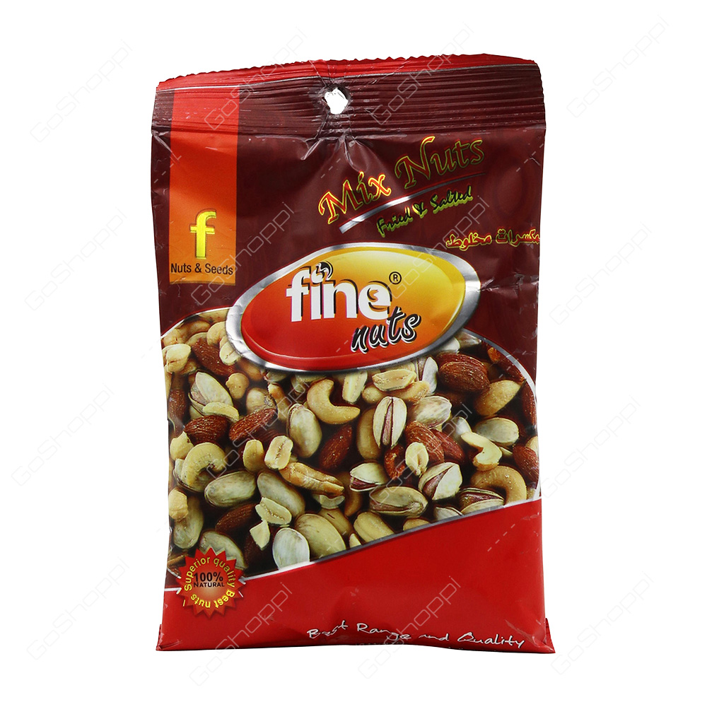 Fine Nuts Mix Nuts Fried and Salted 80 g