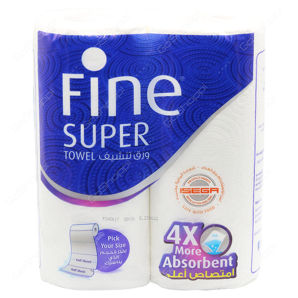 Fine Super Towel 2X45 Sheets