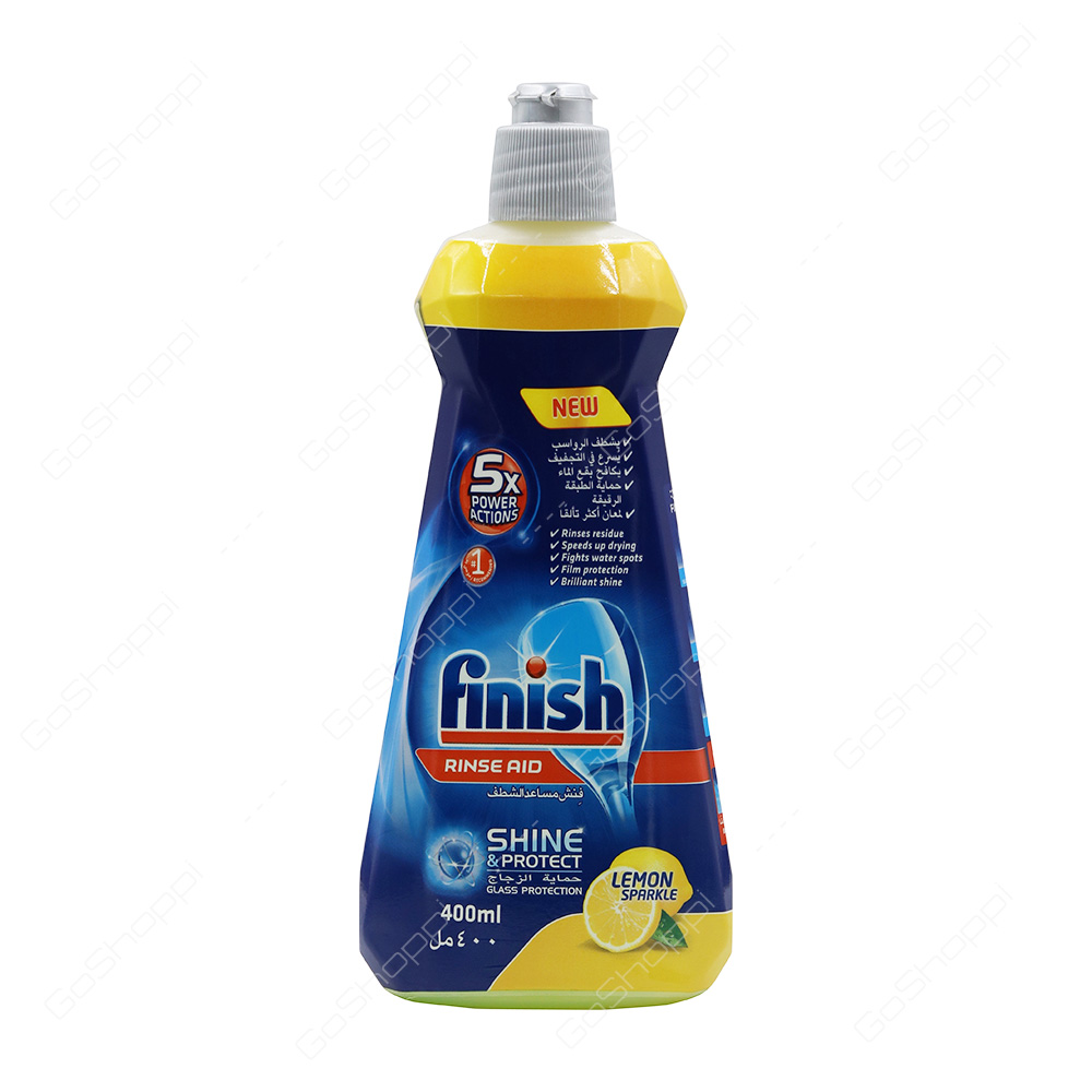 Finish Rinse Aid Lemon Sparkle 400 ml