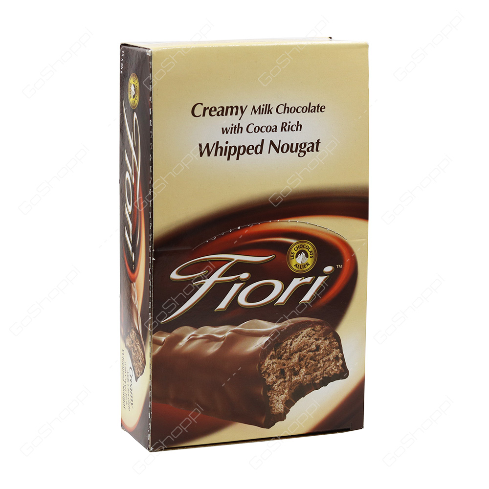 Fiori Creamy Milk Chocolate With Coco Rich Whipped Nougat 12X36 g