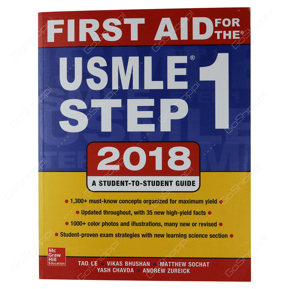 First Aid For The USMLE Step 1 2018 By Vikas Bhushan
