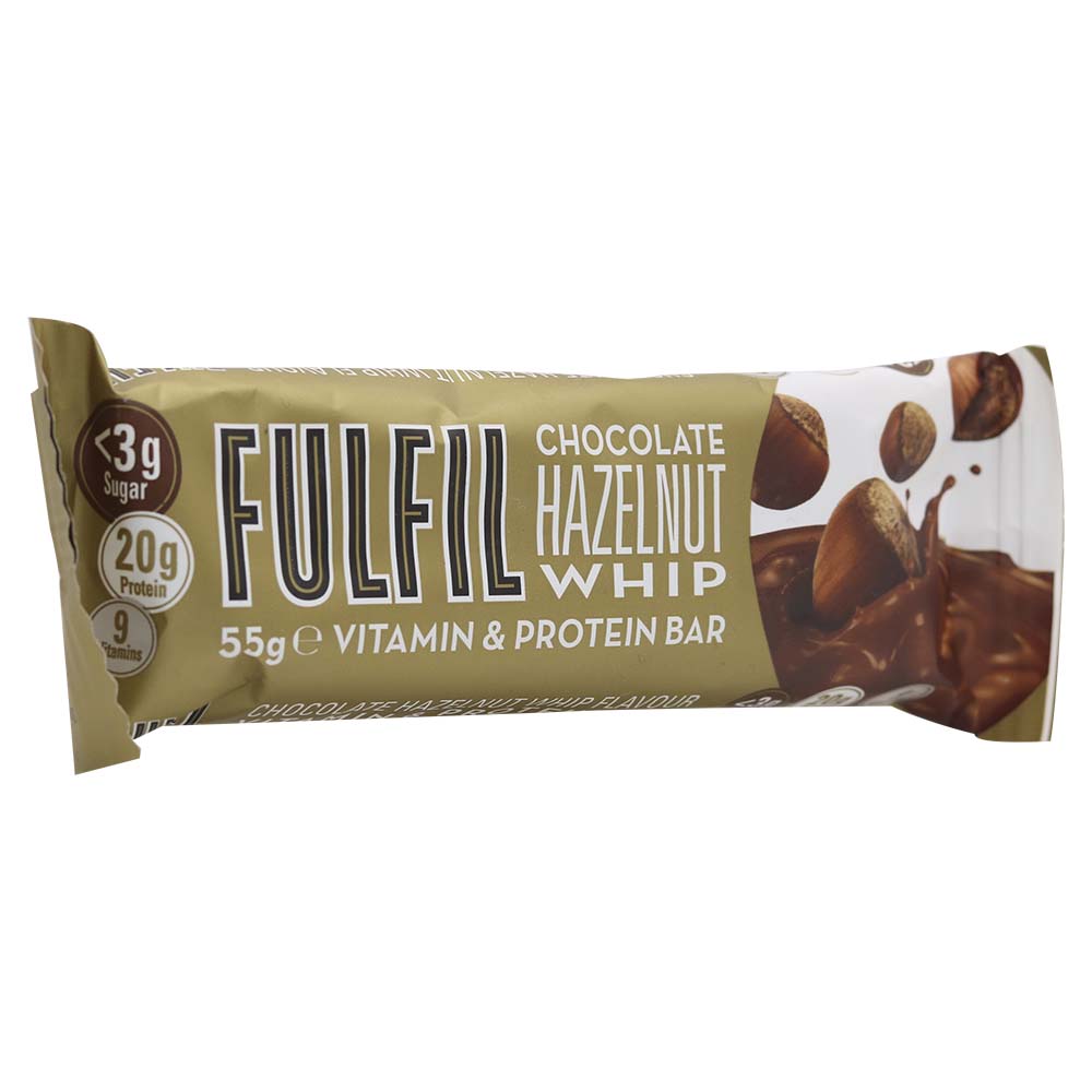 Fulfil Chocolate Hazelnut Whip Vitamin & Protein Bar 55g