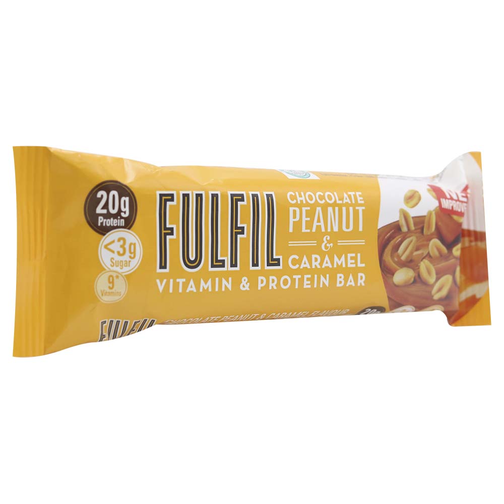 Fulfil Chocolate Peanut & Caramel Vitamin & Protein Bar 55g