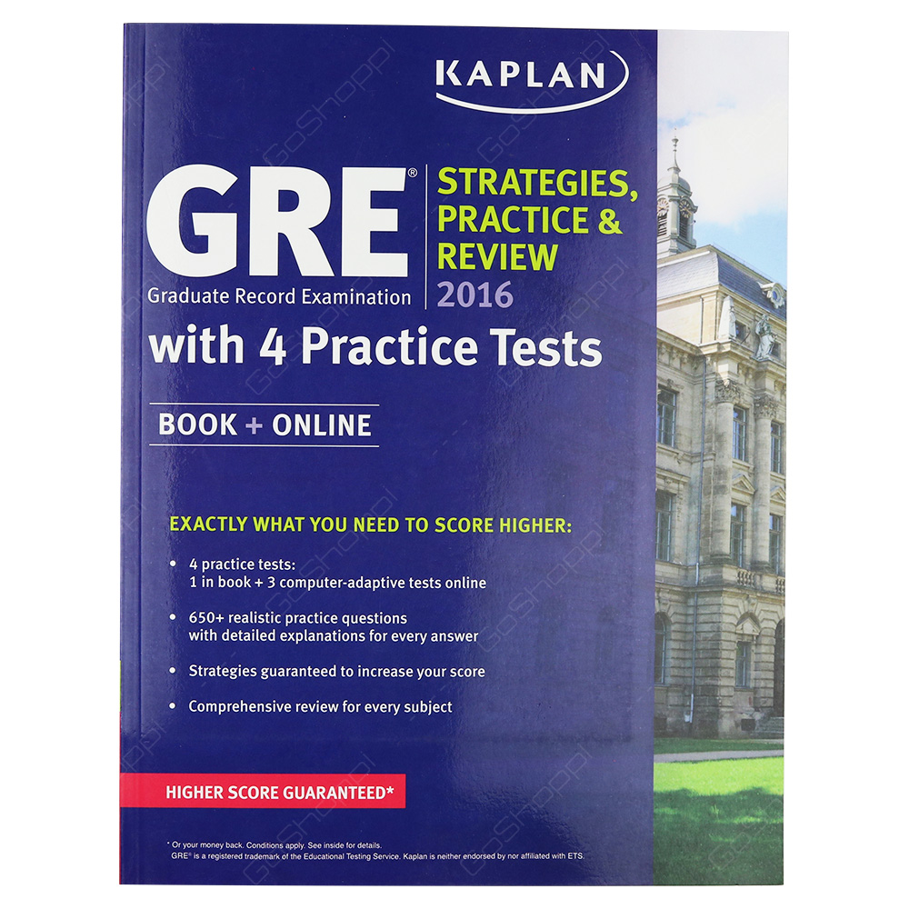 GRE 2016 Strategies Practice And Review With 4 Practice Tests
