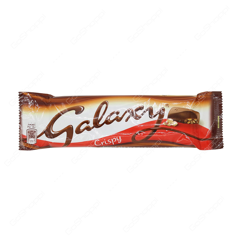Galaxy Crispy Smooth And Creamy Milk Chocolate 36 g