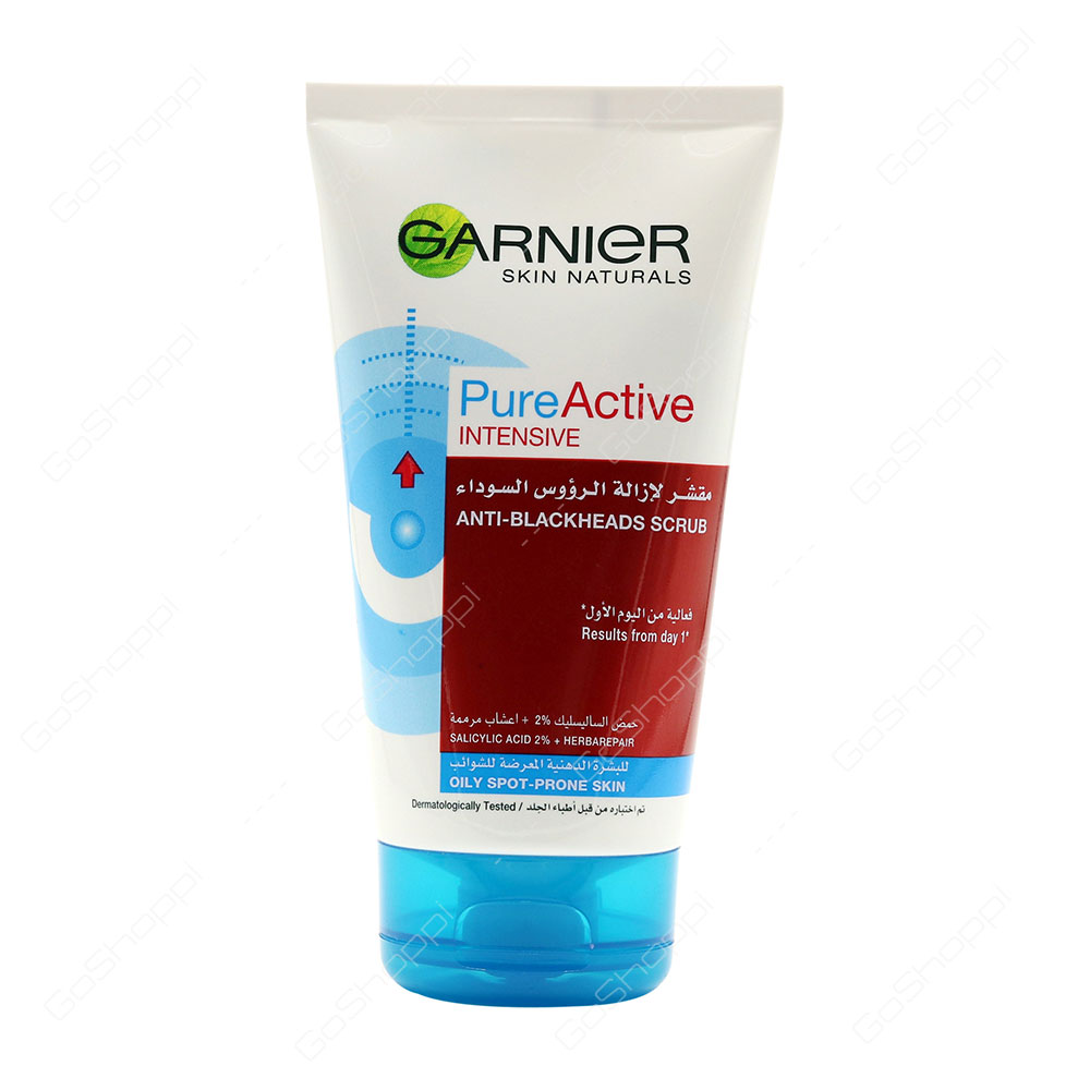 Garnier Skin Naturals Pure Active Intensive Anti Blackheads Scrub 150 ml