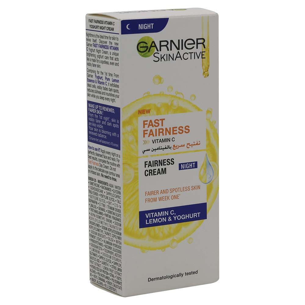 Garnier SkinActive Fast Fairness Vitamin C Fairness Cream 50ml