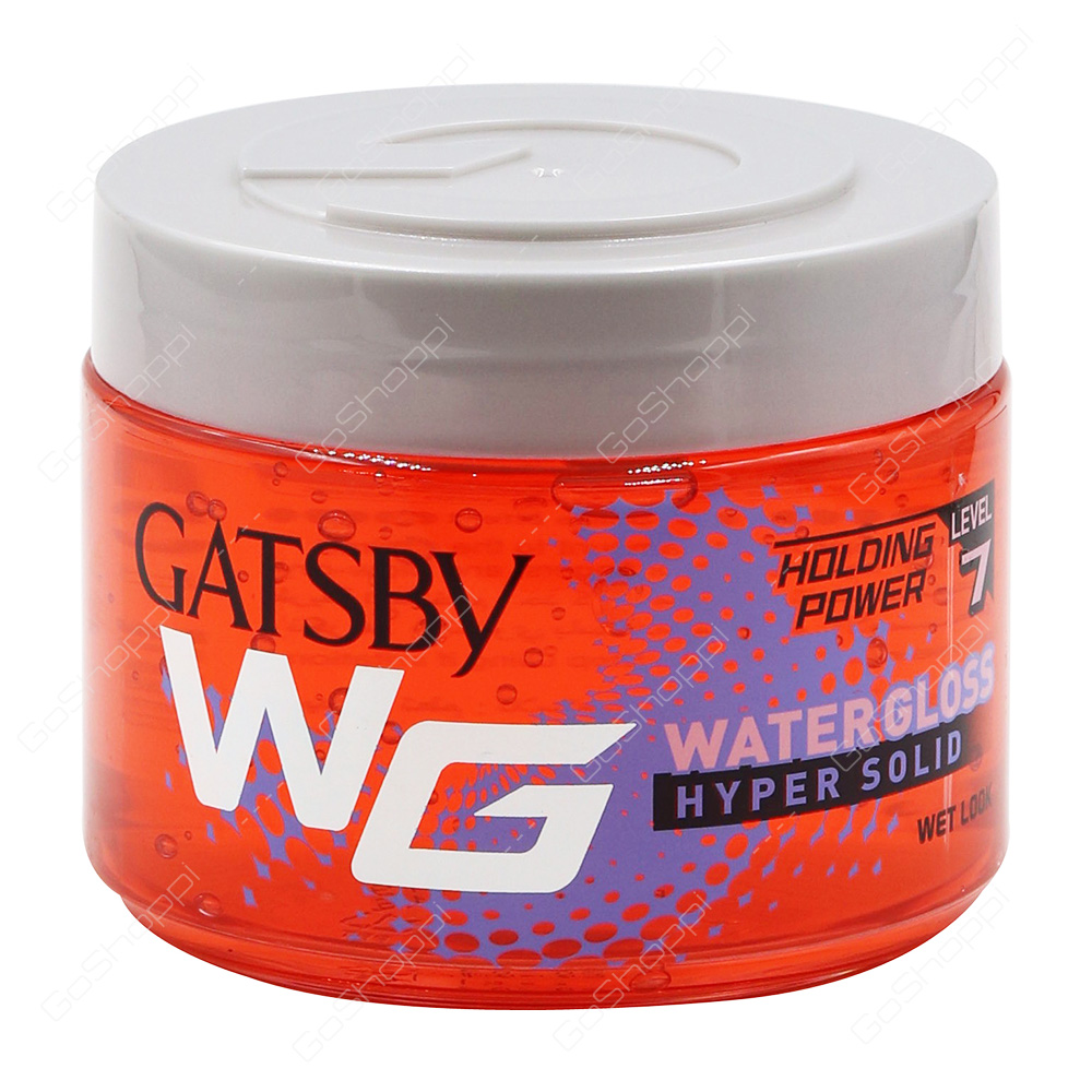 Gatsby Water Gloss Hyper Solid Holding Power Level 7 Gel 300 g