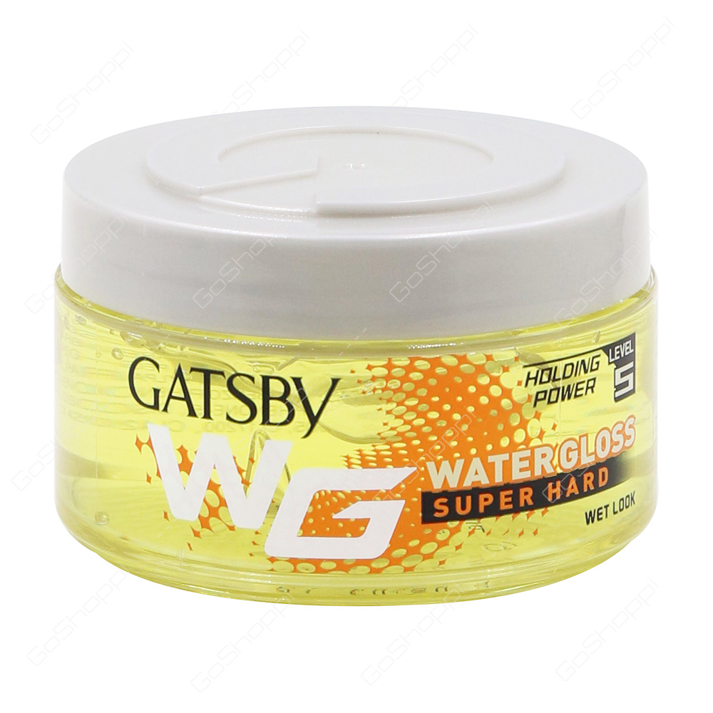 Gatsby Water Gloss Super Hard Holding Power Level 5 Gel 150 g