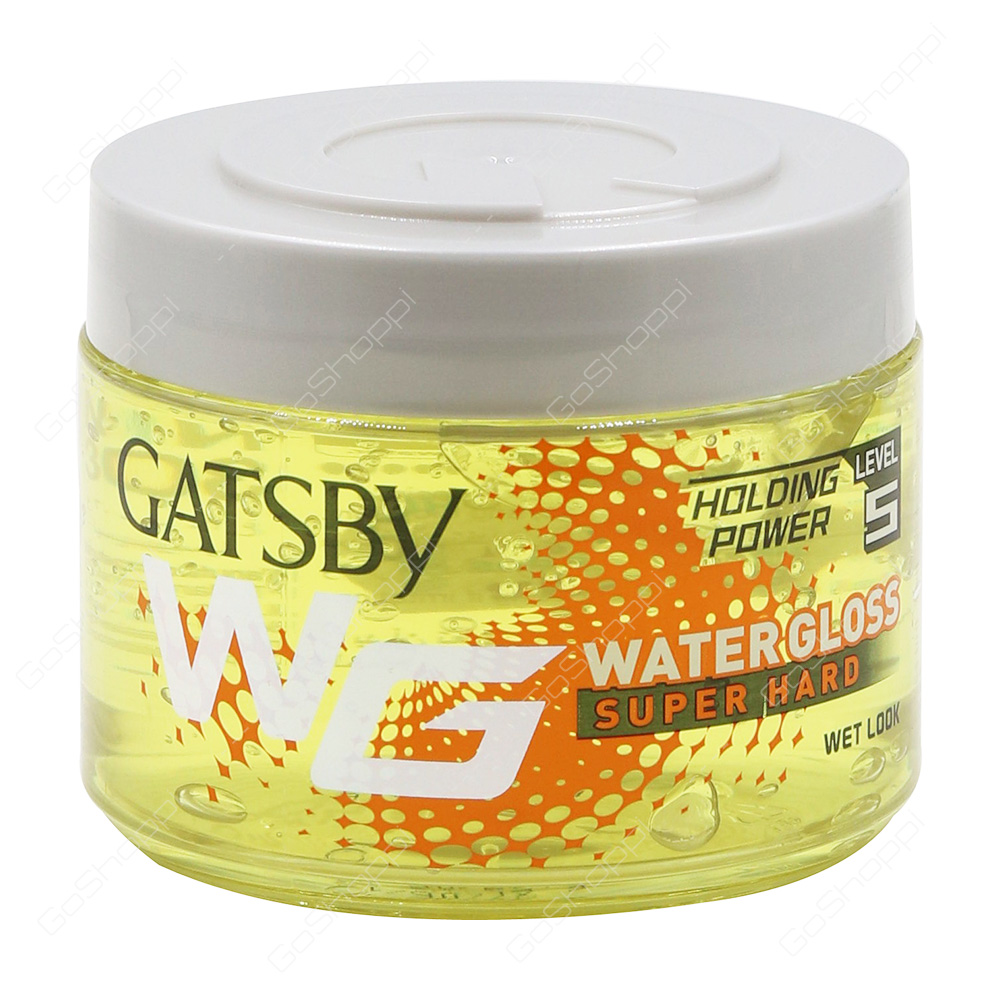 Gatsby Water Gloss Super Hard Holding Power Level 5 Gel 300 g