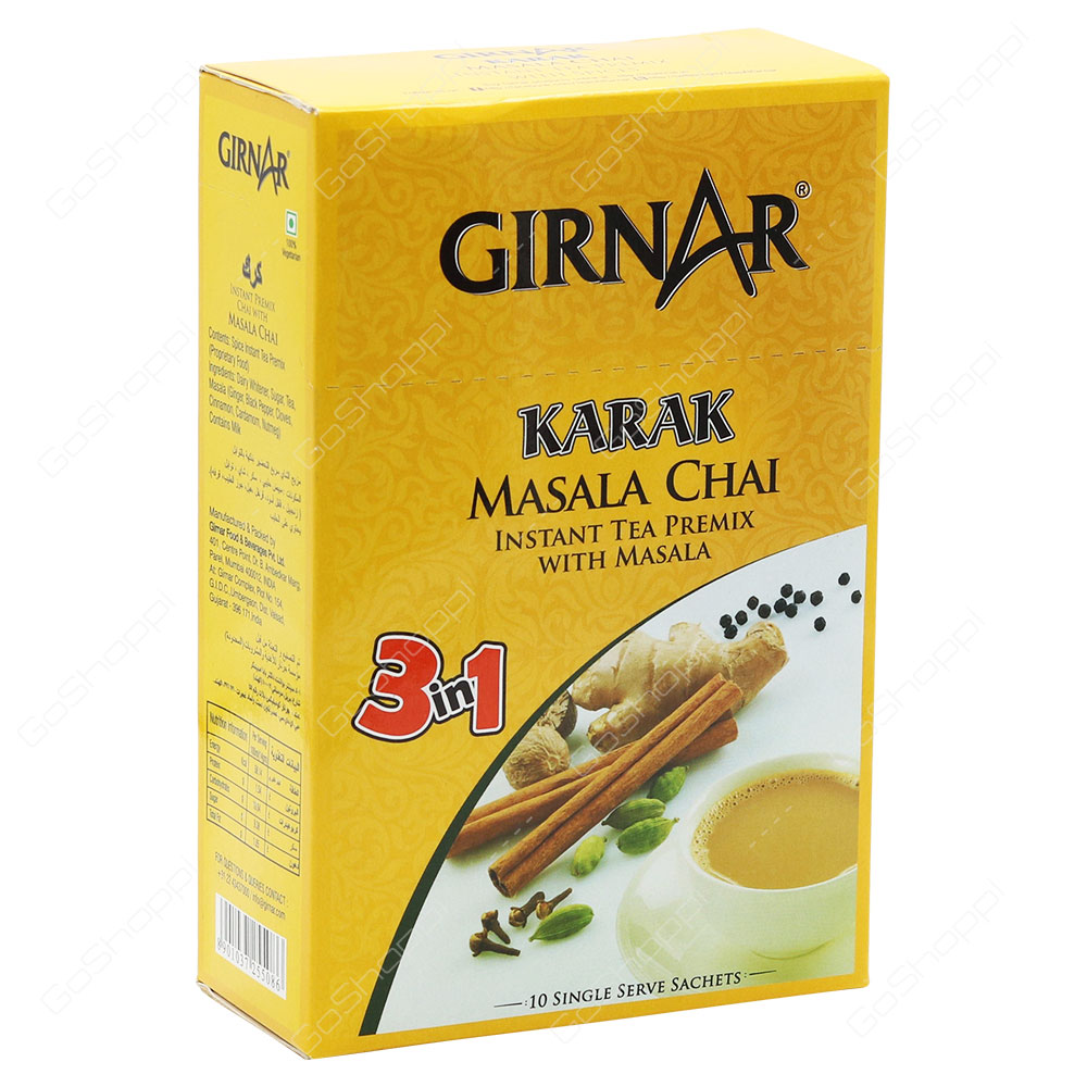 Girnar Karak Masala Chai 3in1 10 Sachets