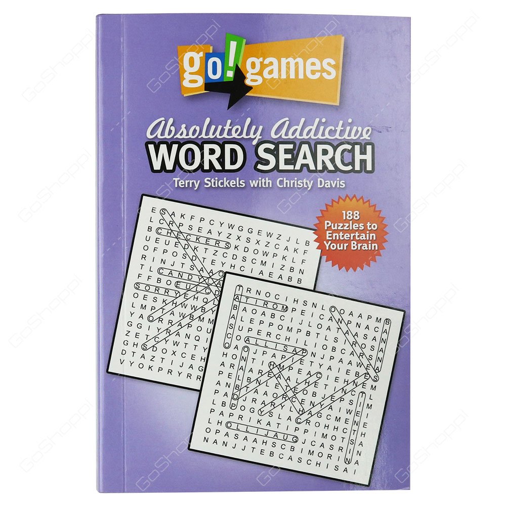 Go! Games - Absolutely Addictive Word Search By Terry Stickels