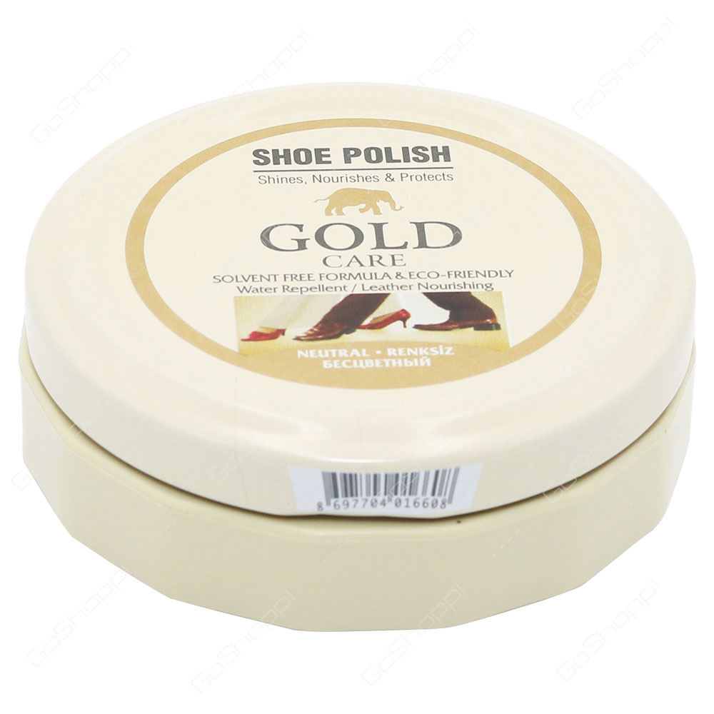 Gold Care Neutral Shoe Polish 50 ml
