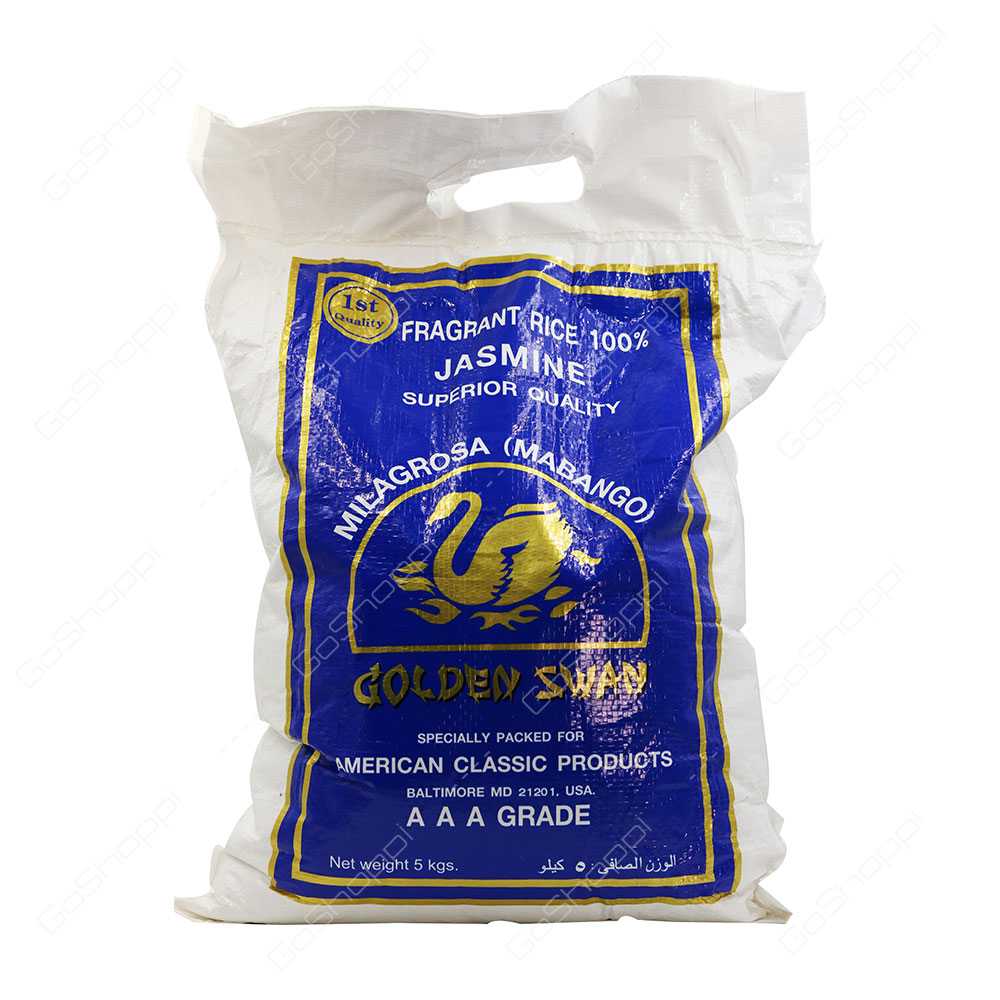 Golden Swan Milagrosa Jasmine Rice 5 kg