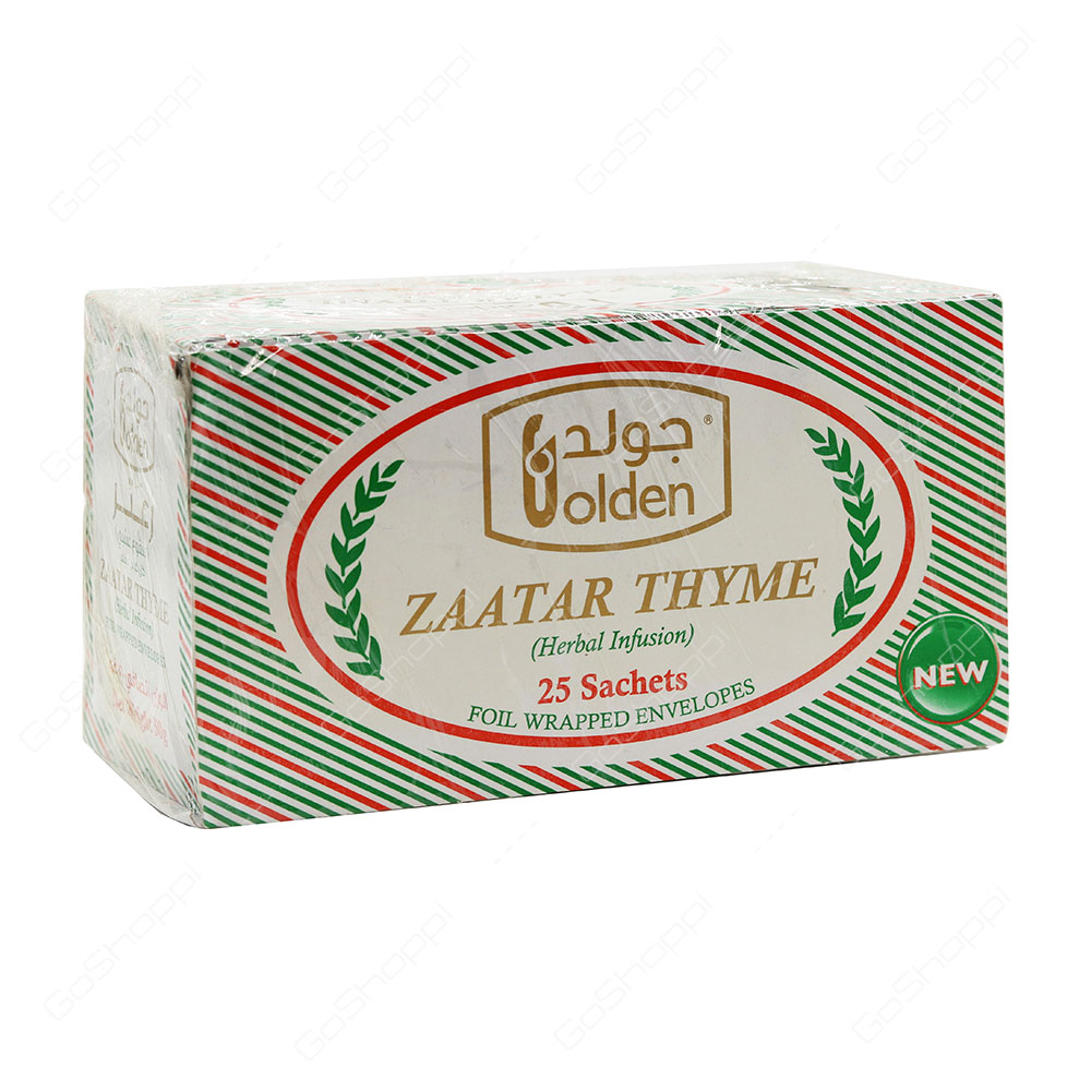 Golden Zaatar Thyme 25 Bags