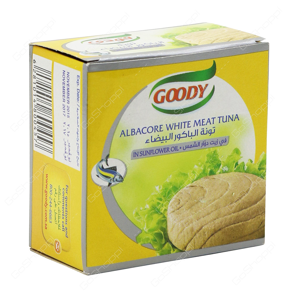 Goody Albacore White Meat Tuna in Sunflower Oil 90 g