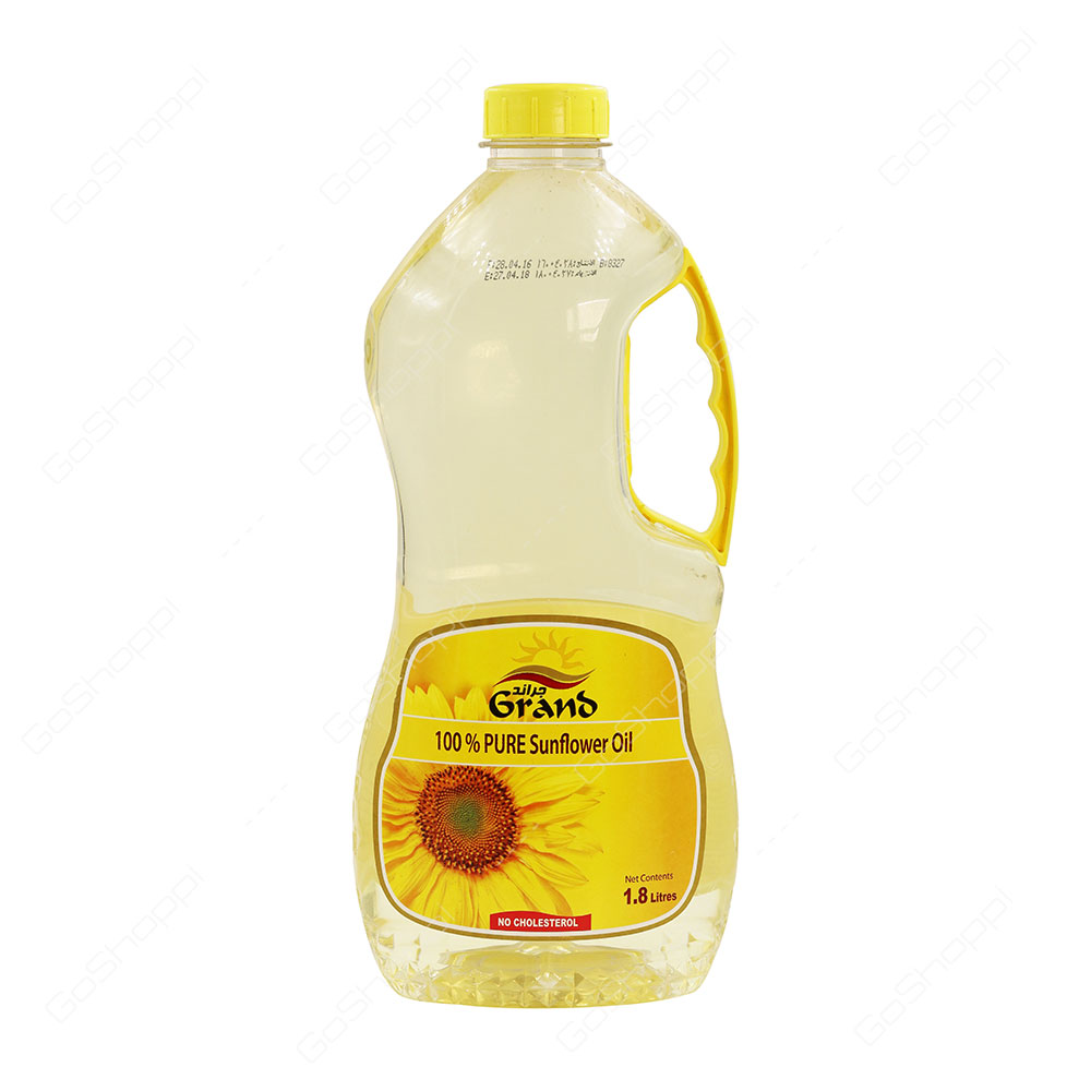 Grand Pure Sunflower Oil No Cholesterol 1.8 l