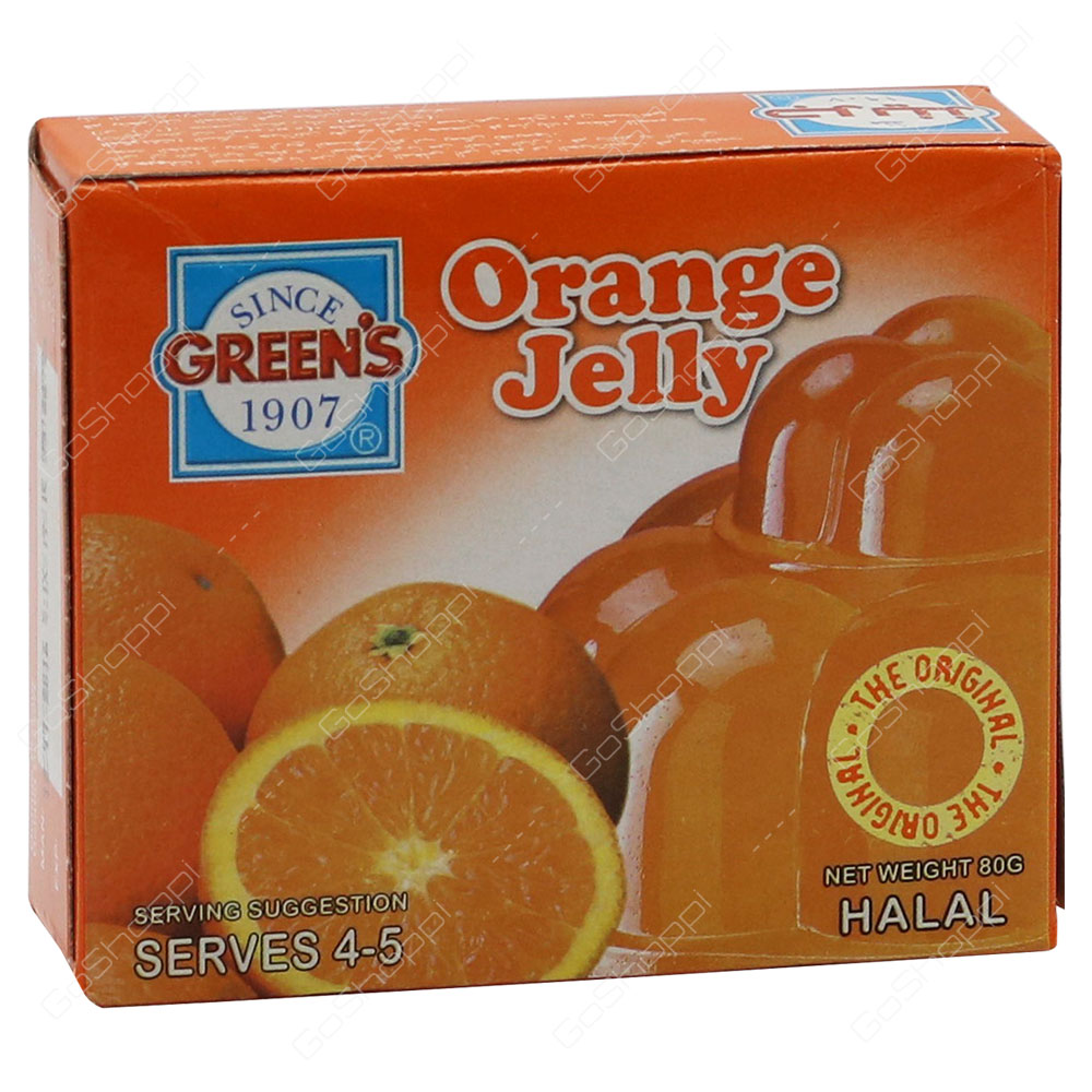 Greens Orange Jelly 80 g
