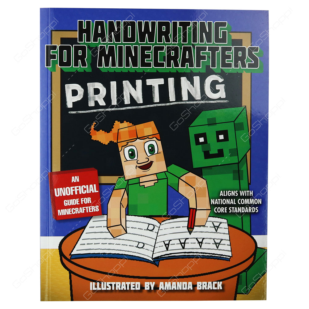 Handwriting For Minecrafters - Printing By Sky Pony