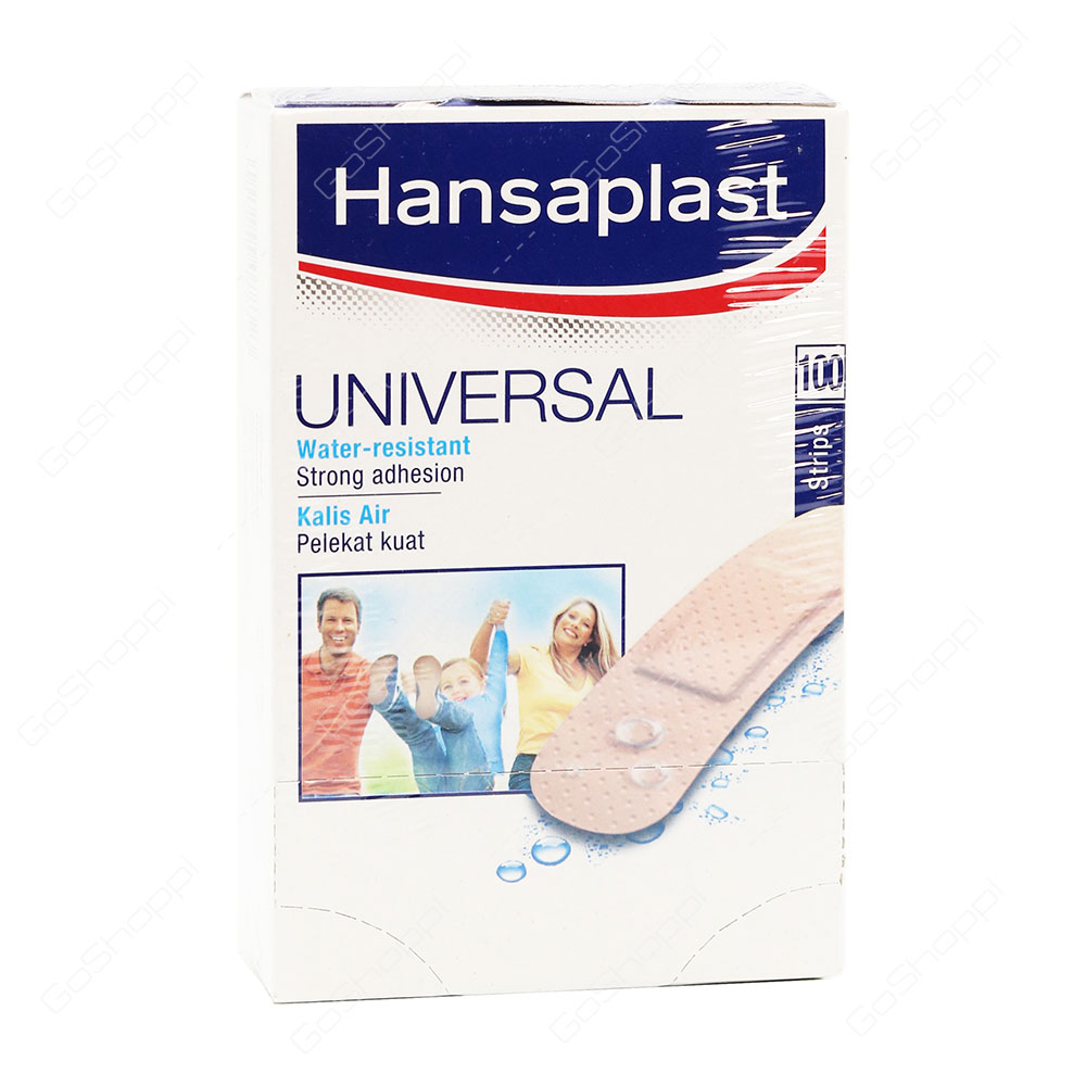 Hansaplast Universal Water Resistant Band Aid 100 Strips