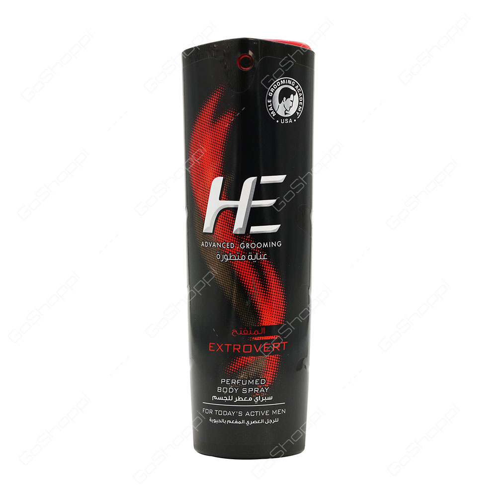 He Extrovert Perfumed Body Spray 150 ml